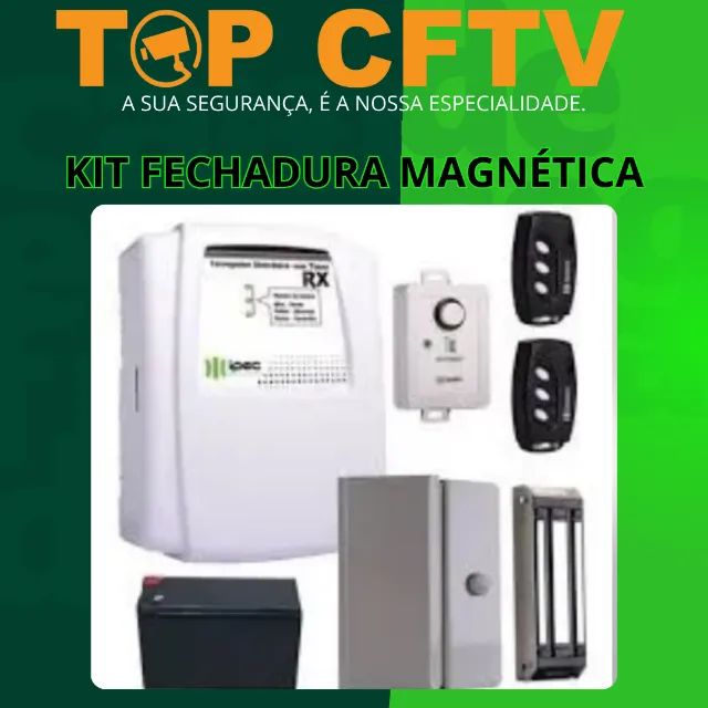 Fecho magnético - Instalado