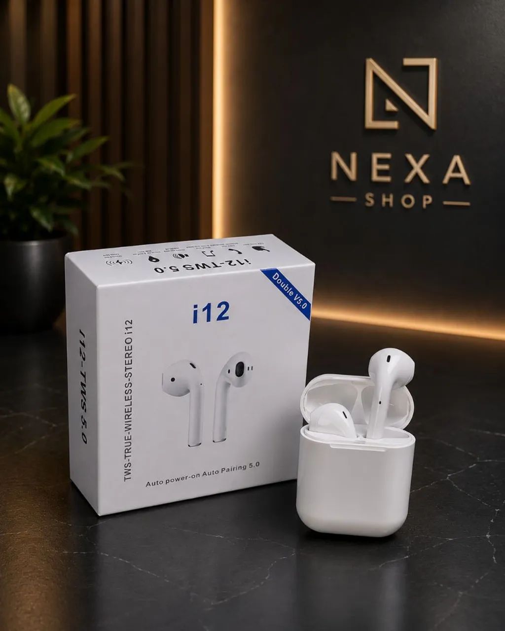 Fone Bluetooth i12 | Ideal para Música, Trabalho e Chamadas
