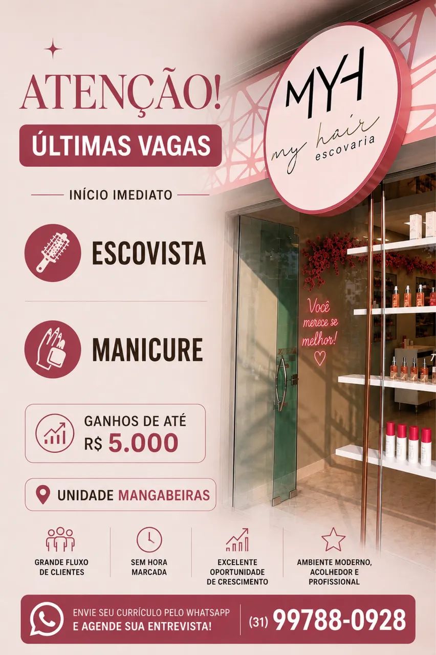 Manicure Escovista Cabeleireiro