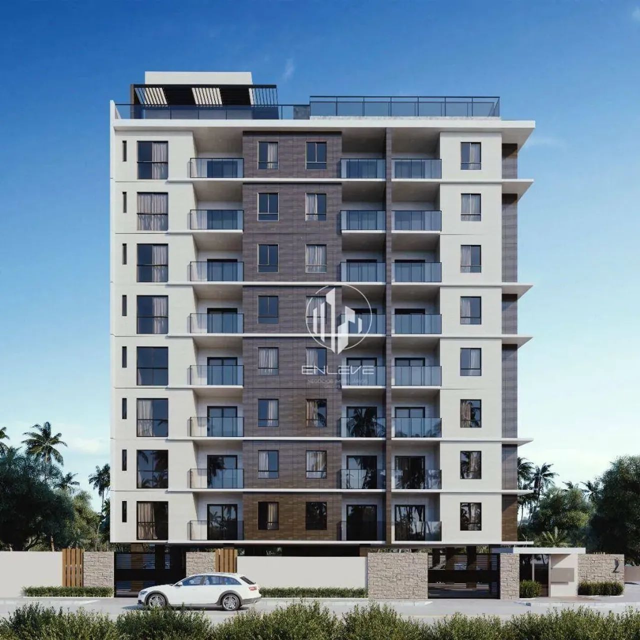 Apartamentos na planta com 03 quartos em Ponta de Campina