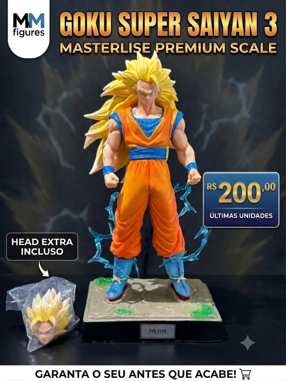 Goku SJJ3 boneco 