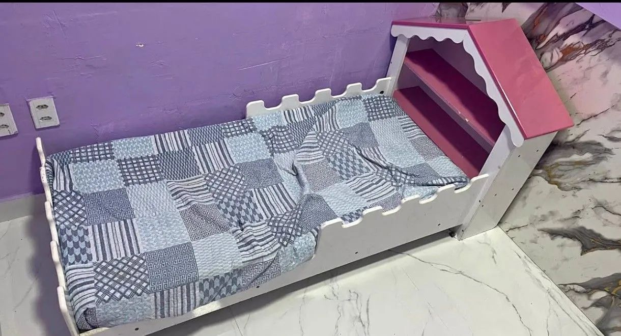 Cama infantil+ colchão  - Foto 2