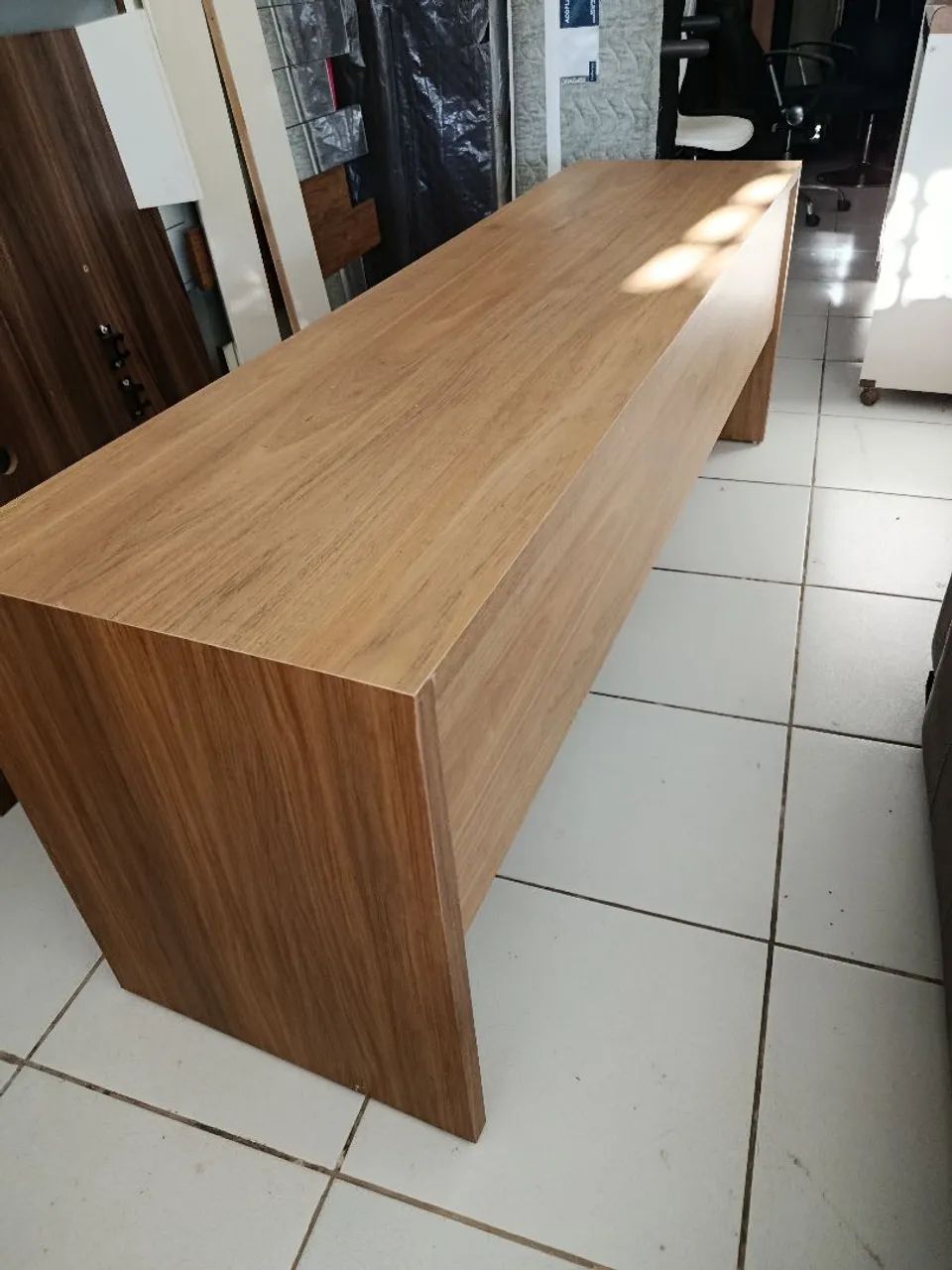 Escrivaninha em MDF madeirado  - Foto 2