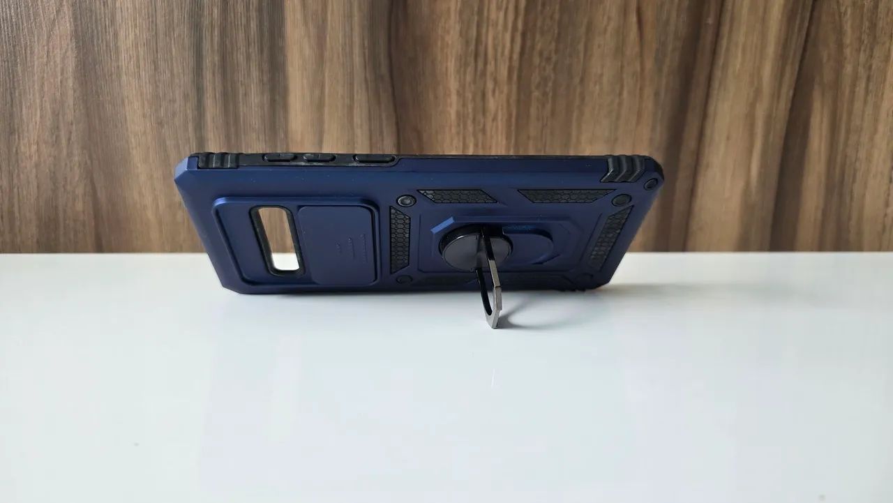 Capinha Nova para Galaxy S10 Plus + 2 Películas - Foto 2