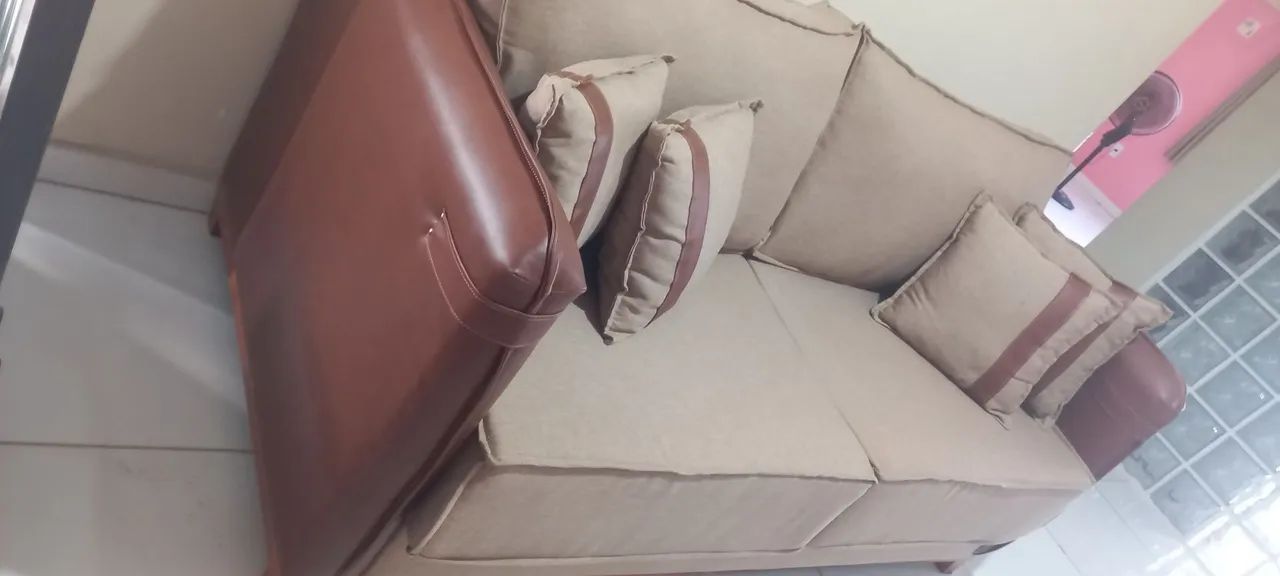 Sofá de luxo  espuma  ortopédica  ante morfo  de bo qualidade  - Foto 3