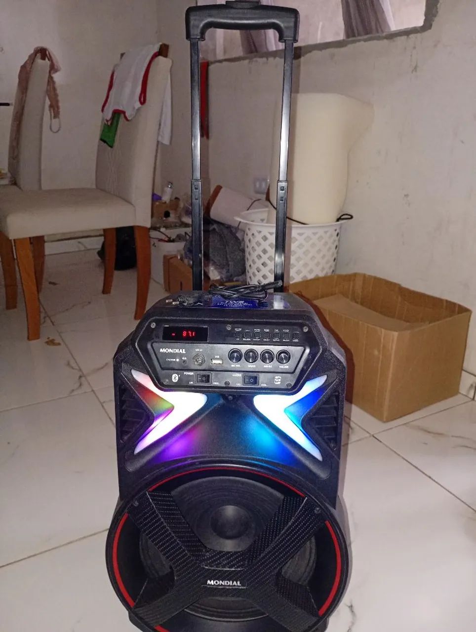 CAIXA DE SOM TWR-400 MONDIAL 409watts - Foto 4