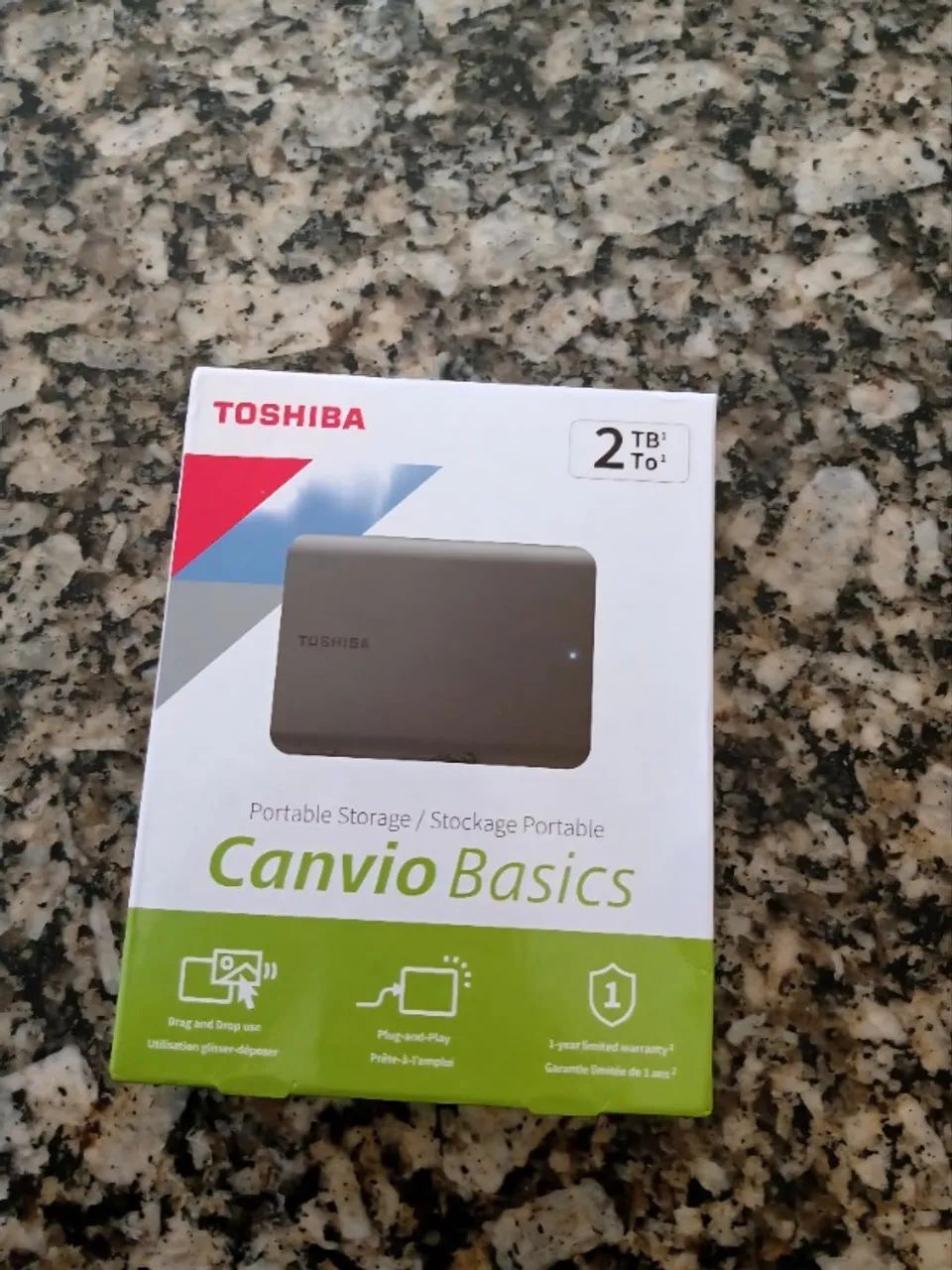 Toshiba External HD 2TB Portable USB 3.0