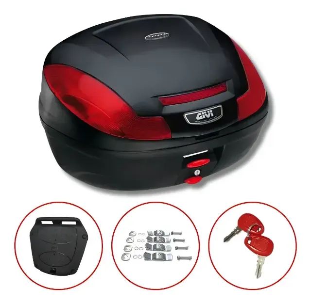 BAULETO 47 LITROS GIVI - ESTADO DE NOVO