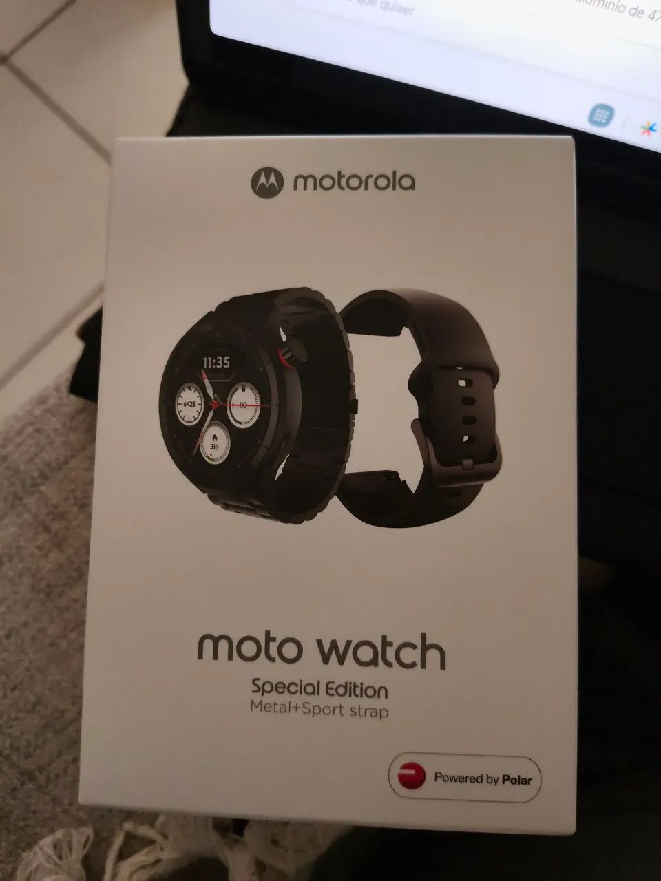 Moto Watch powered by Polar - lacrado - Foto 4