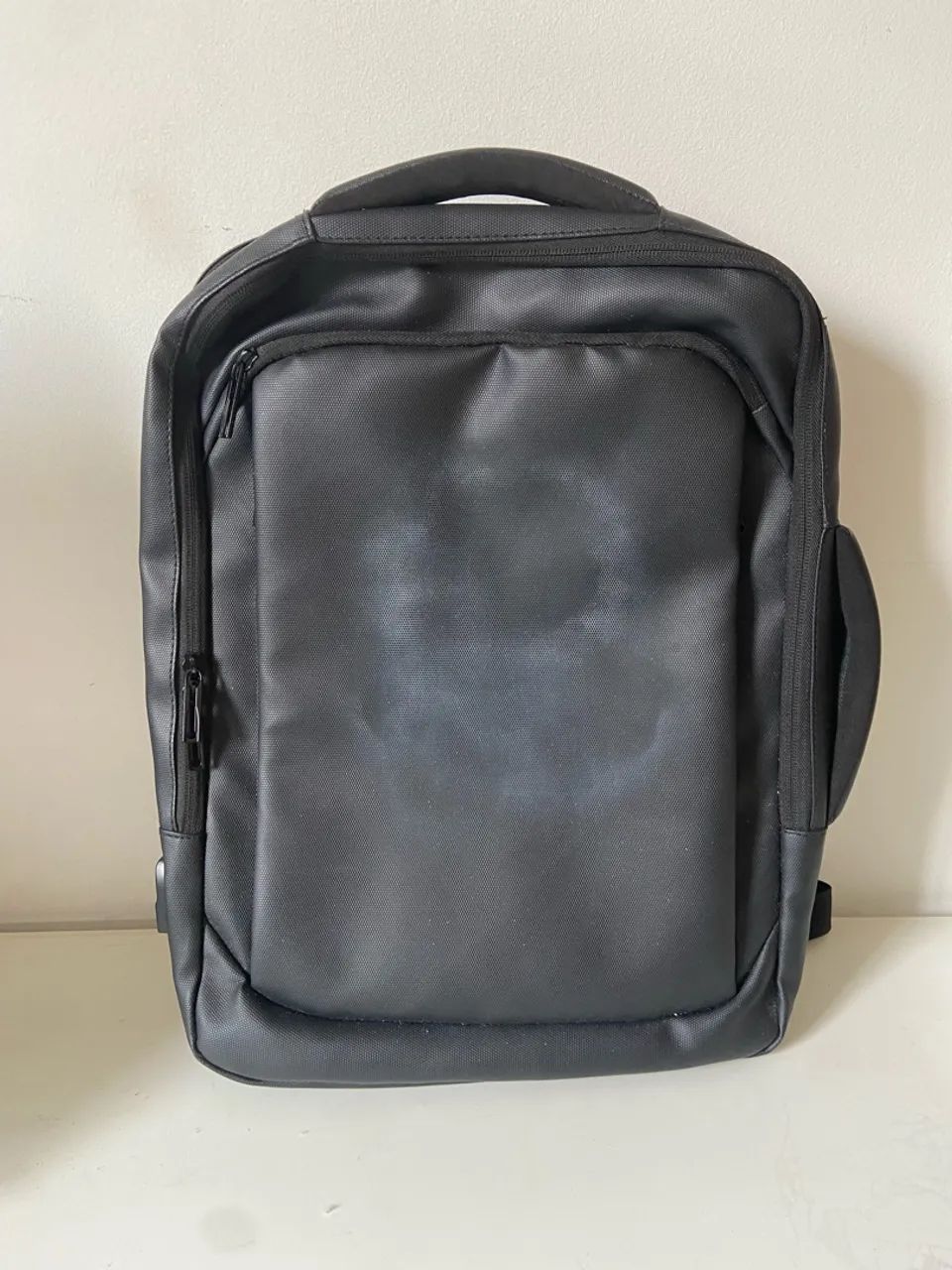 Mochila para Notebook Executiva Preta - Saída USB Integrada e Compartimento Acolchoado. - Foto 3