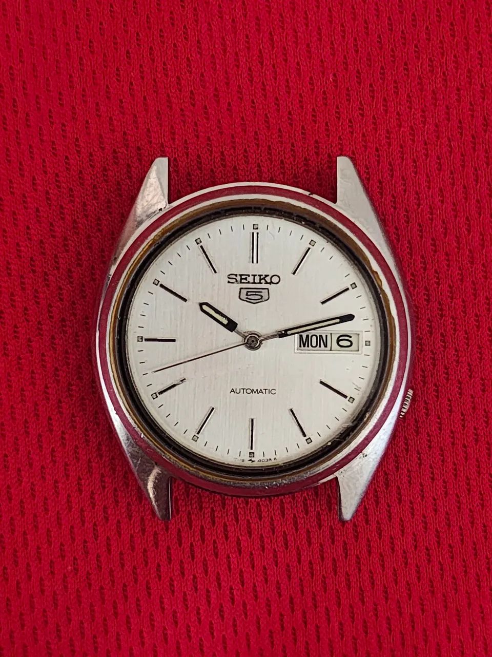 Relogio Seiko 5 Automático 7S26 Parado.