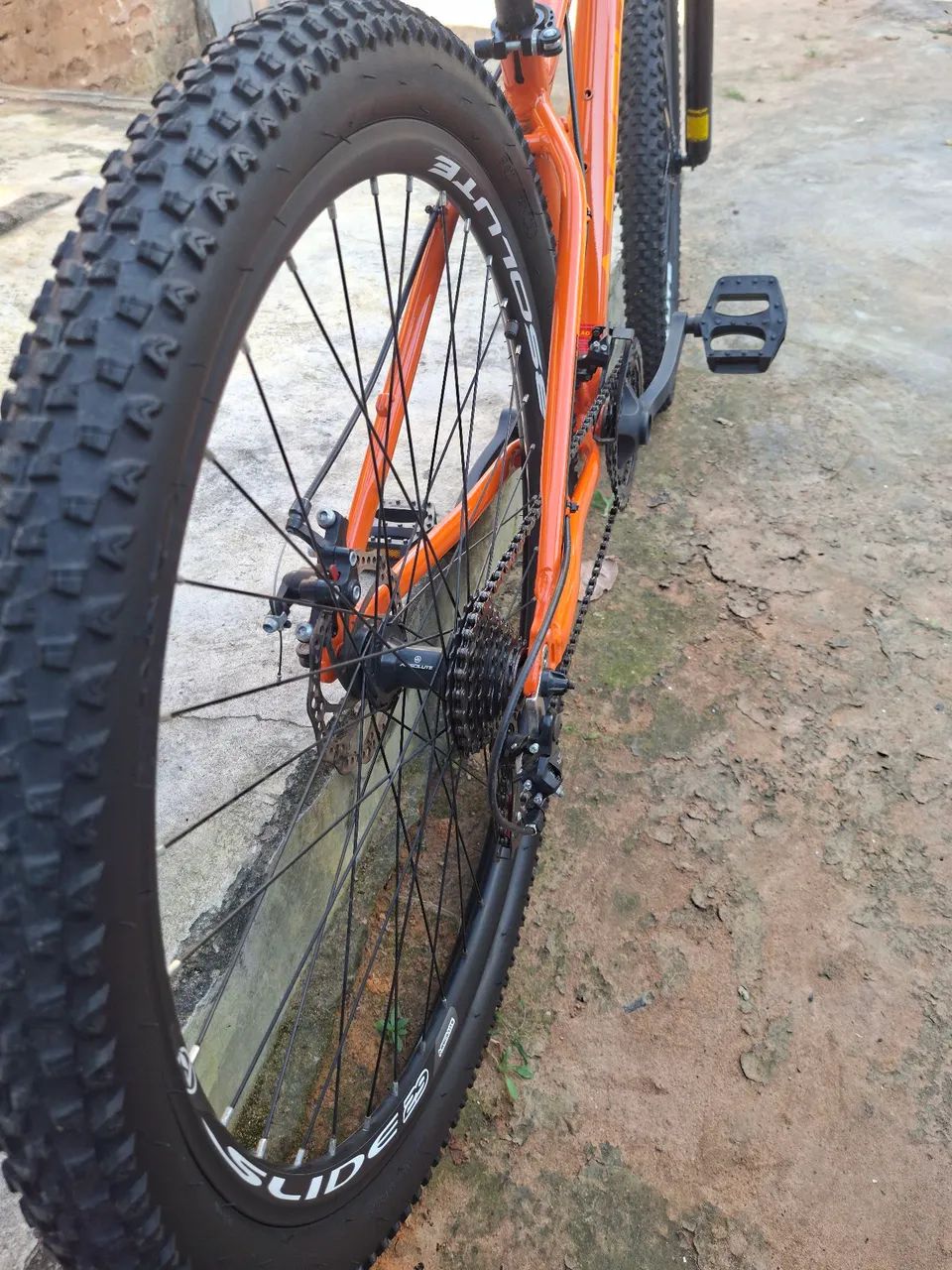 Bike Absolute Aro 29 Laranja - Foto 4