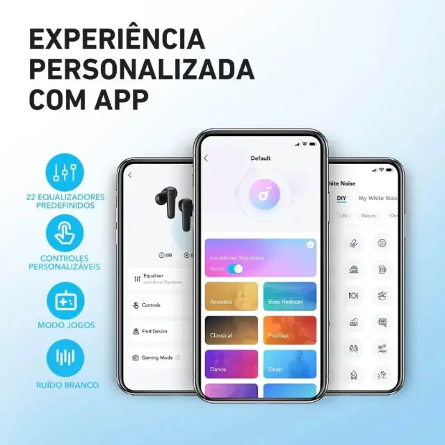 Fone De Ouvido Bluetooth | Soundcore by Anker P20i - Graves Poderosos e Impactantes - Foto 3