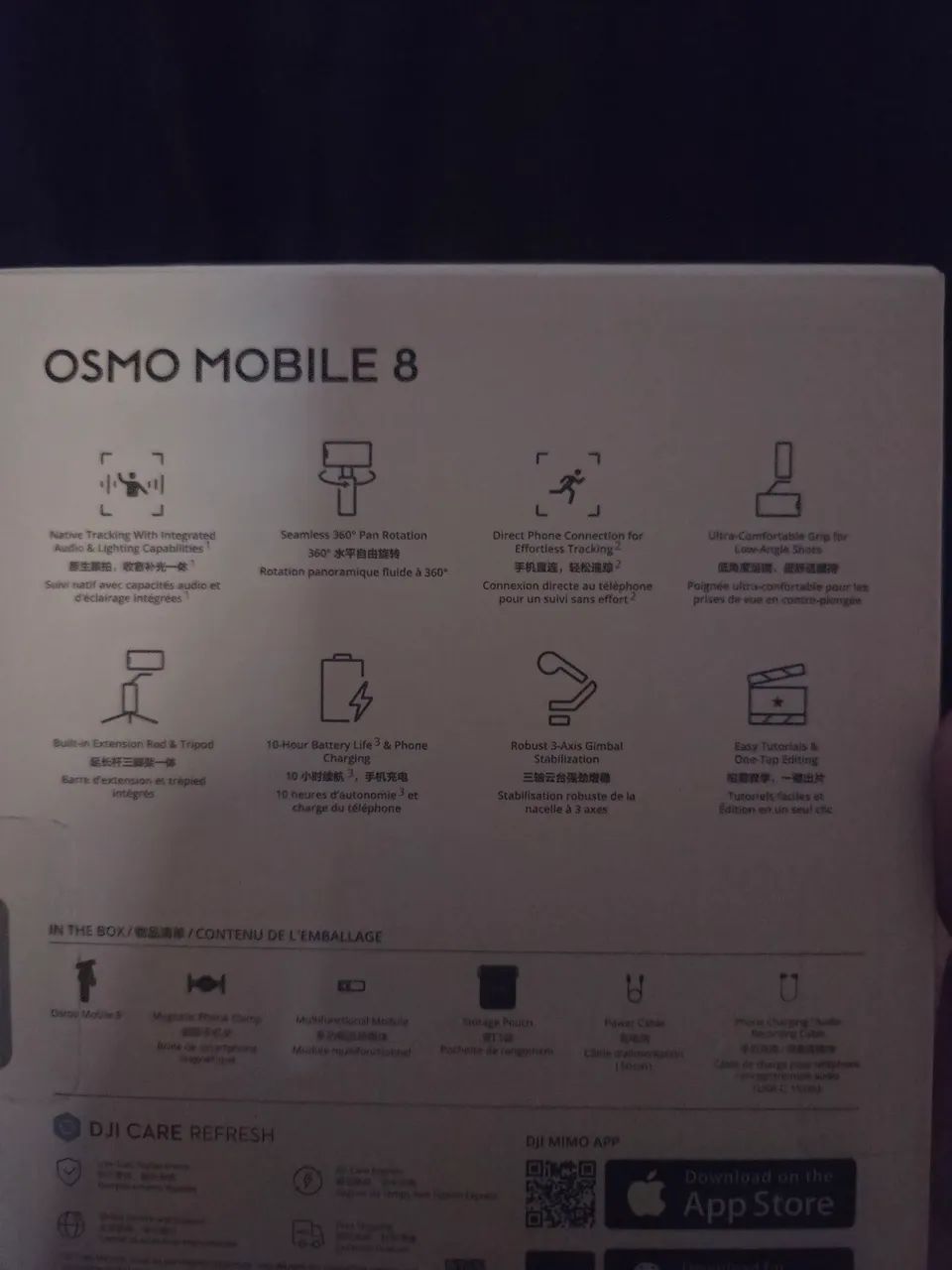 Estabilizador  DJi Osmo Mobile 8  - Foto 5
