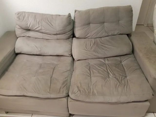 Sofá retrátil três lugares - Foto 3