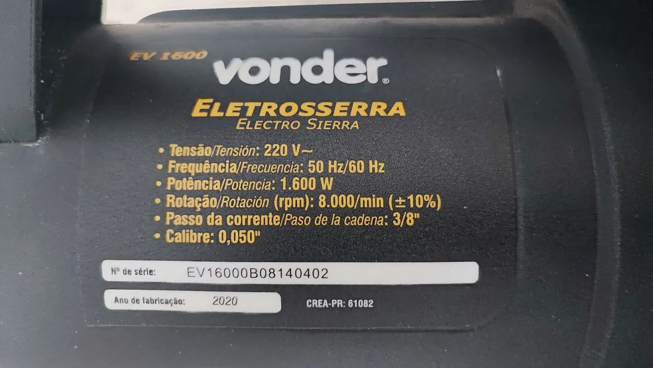 motoserra serra elétrica - Foto 4