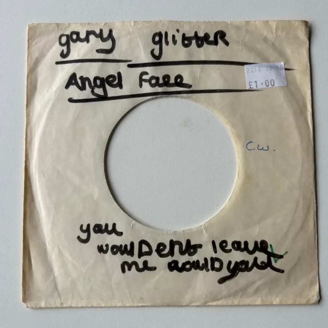 The Glitter Band Angel Face Vinil Compacto Importado Inglaterra - Foto 5