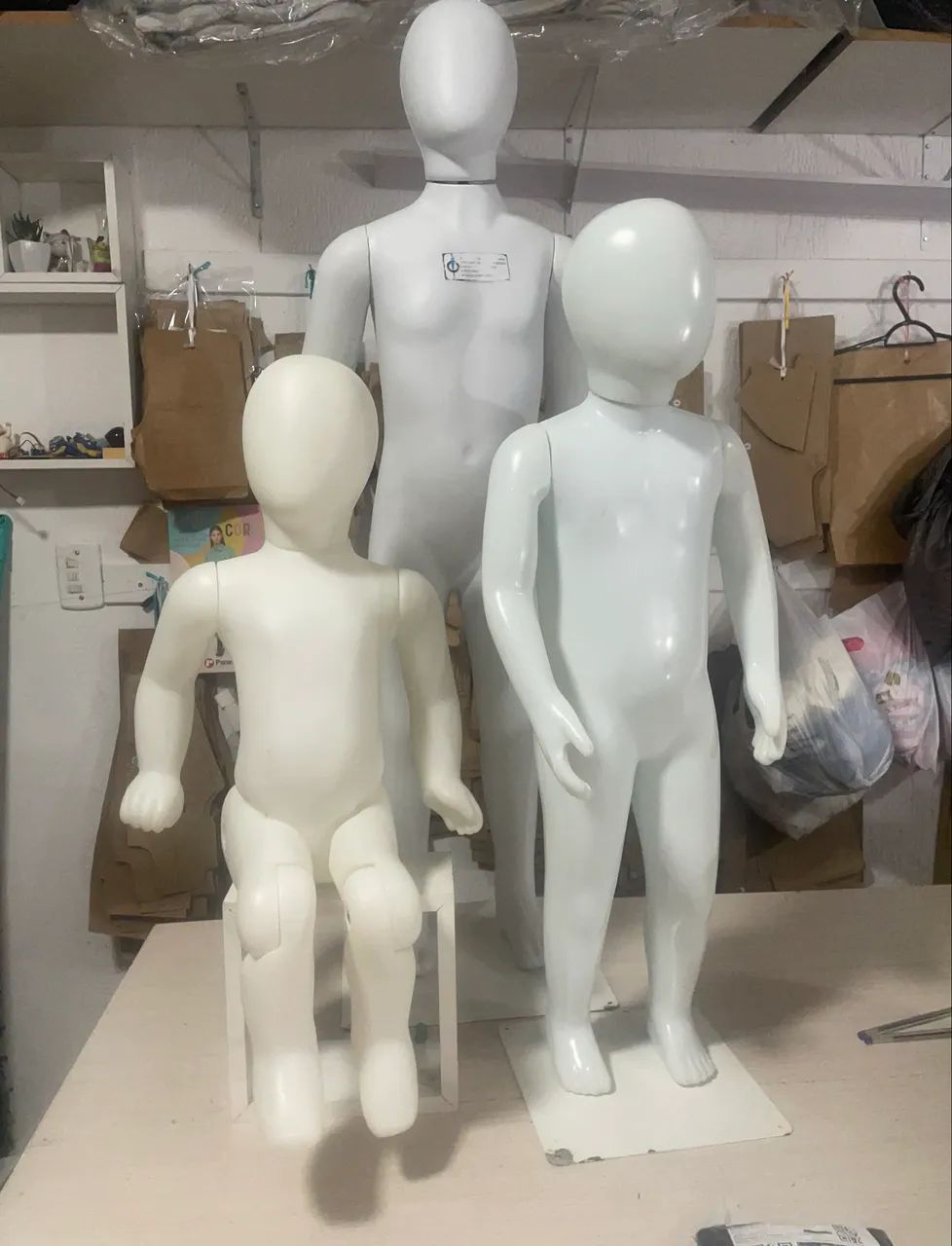 Manequins para exposição tamanhos infantil - Foto 3