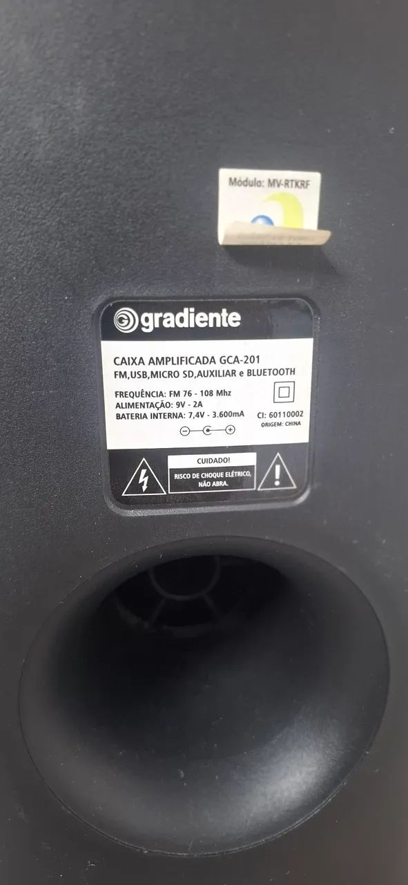 Caixa de som Gradiente  - Foto 4