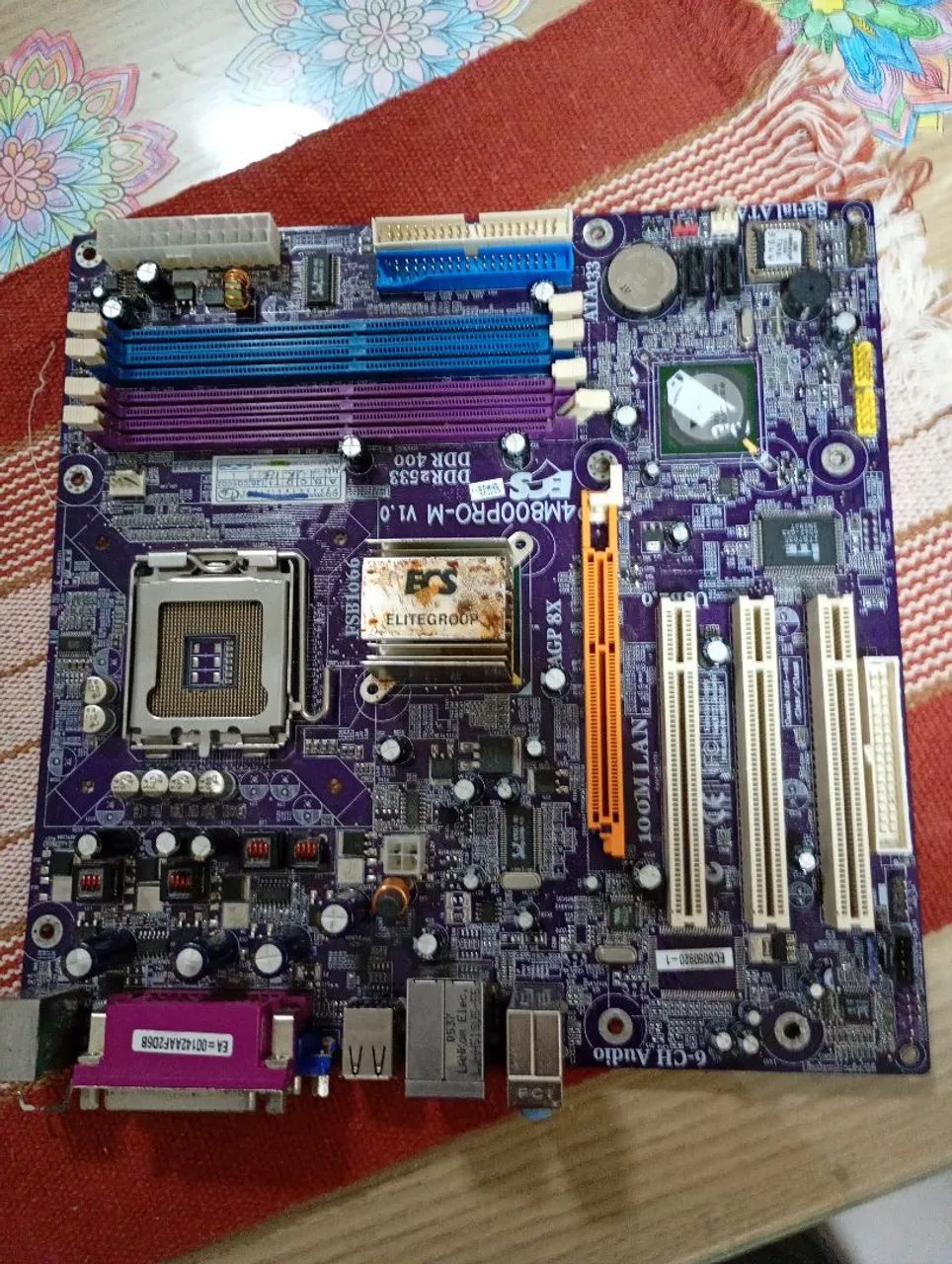 Placa-mãe com processador Pentium 4  - Foto 5