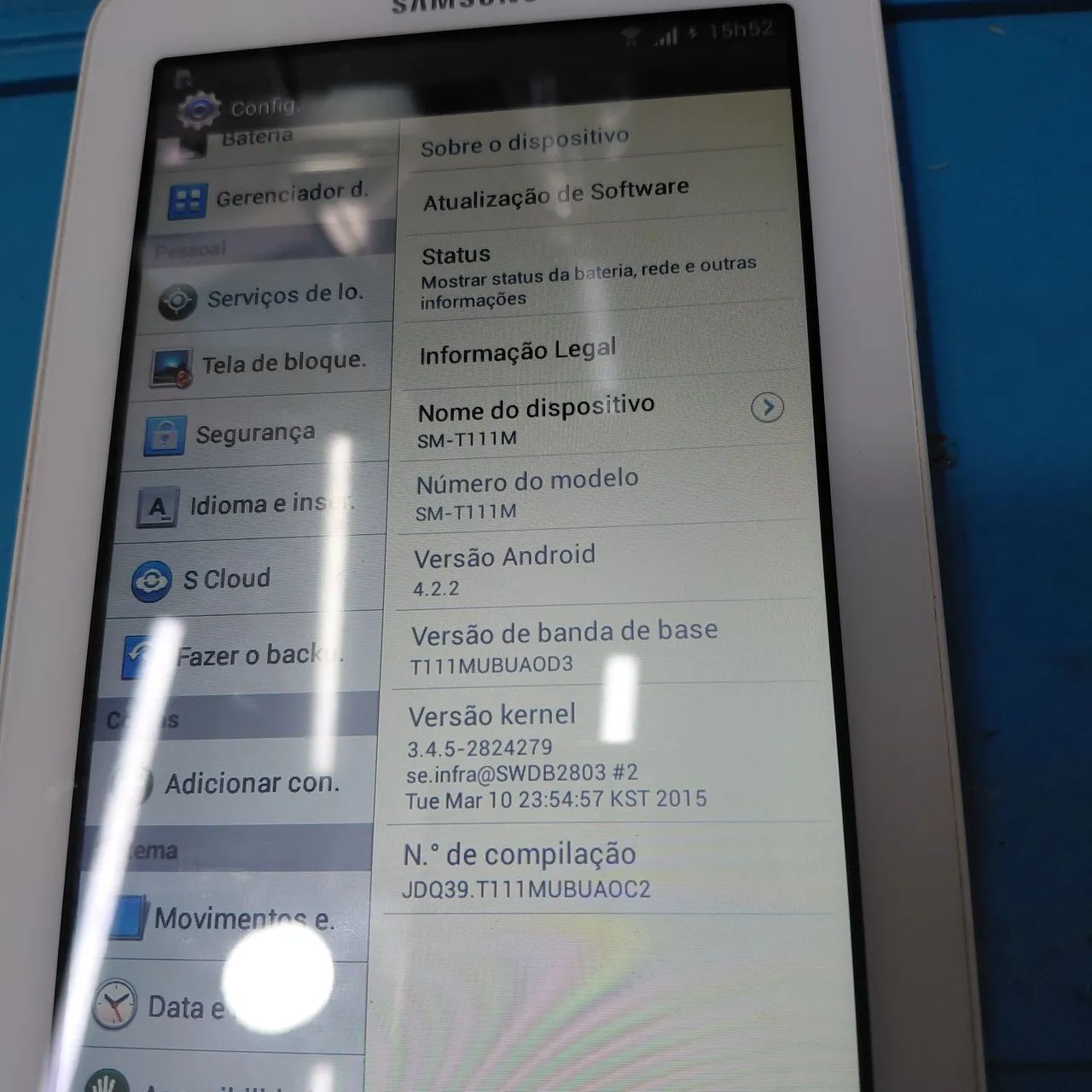 Samsung Tab S3 Lite (T111-M) - Foto 3