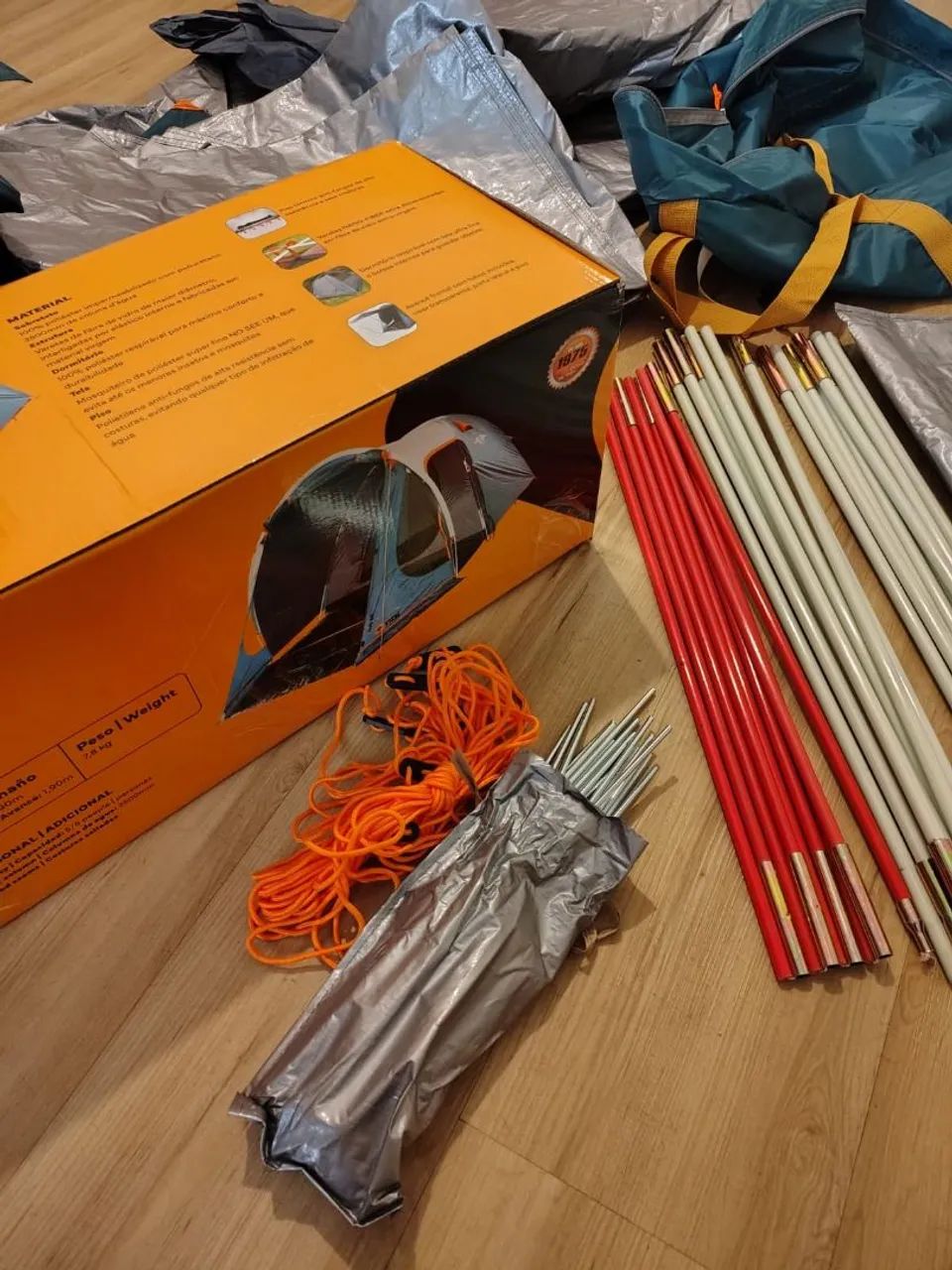 Barraca Indy Gt 5/6 Pessoas Sobreteto Tela Antifungo Avance - Foto 6