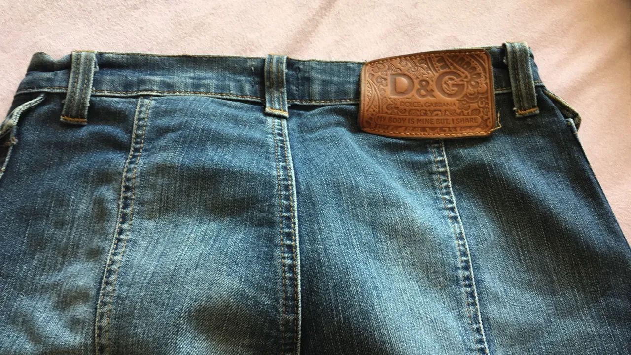 Calça jeans Dolce&Gabbana original 36/38  - Foto 3
