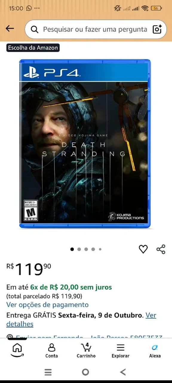 DEATH STRANDING PS4 LACRADO!!! - Foto 5