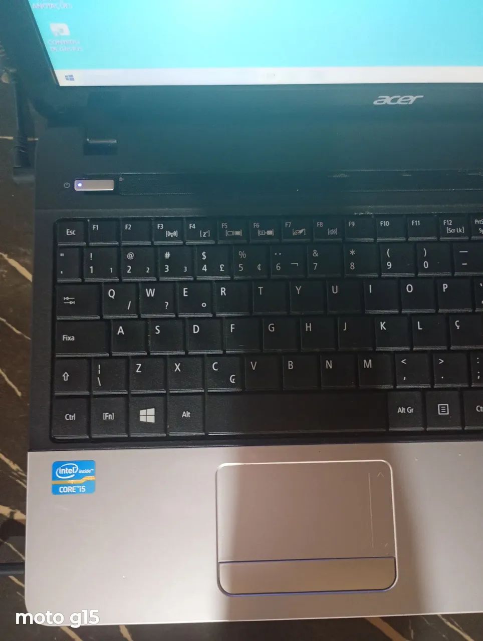 NOTEBOOK ACER I5 TUDO FUNCIONANDO - Foto 2