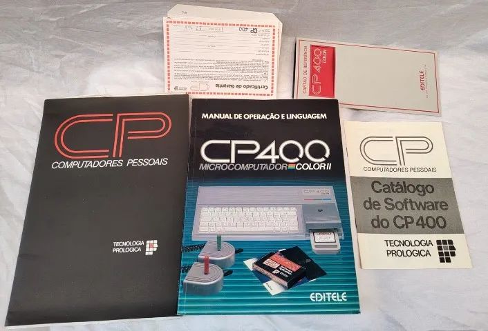 Computador Antigo Prologica Cp400 Color II Na Caixa  - Foto 4