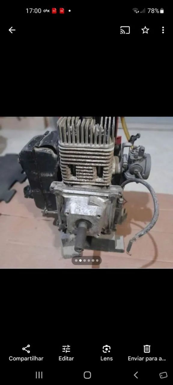 Motor Branco 3,5 hp  - Foto 2