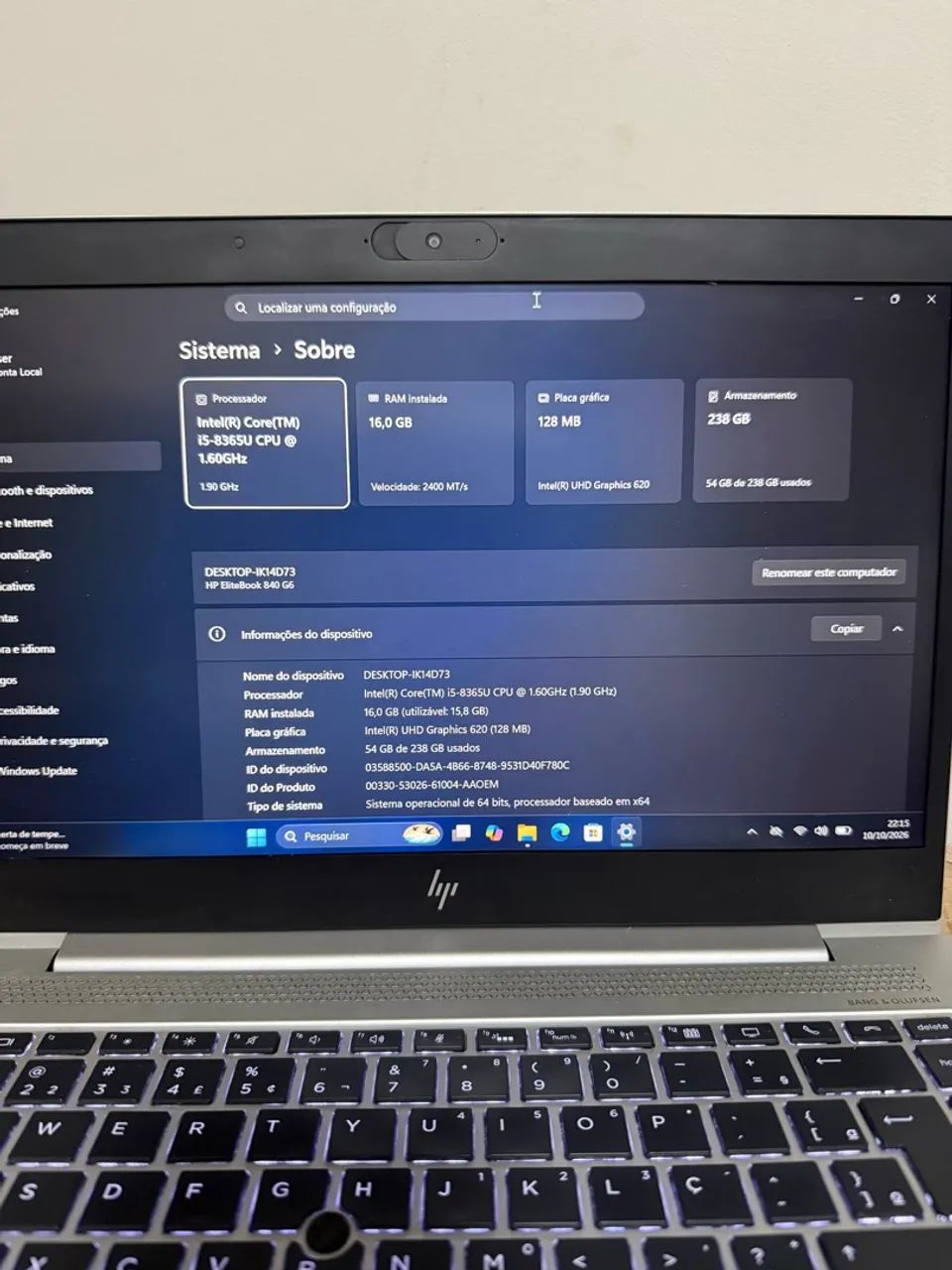 HP Elitebook 640 G6 - Foto 3