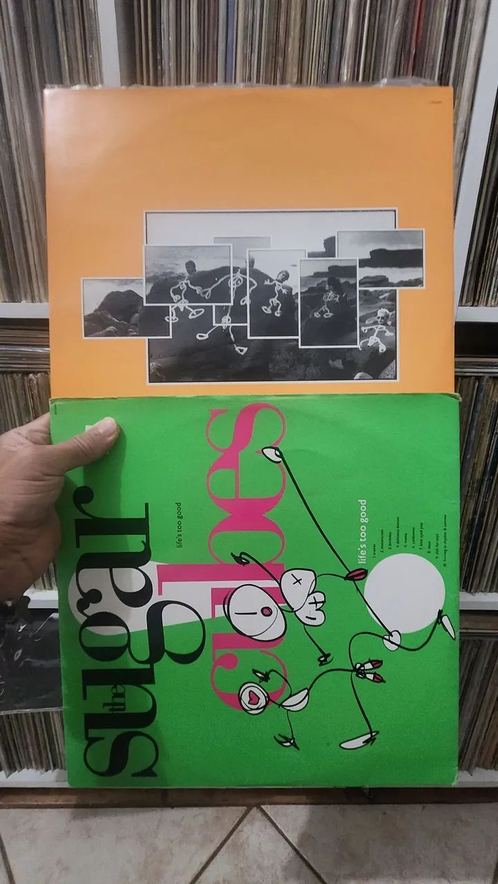 DISCOS DE VINIL LP POP ROCK SUGARCUBES  - Foto 3