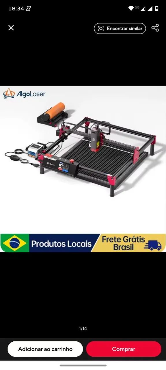 Kit DIY AlgoLaser MK2 10W - Foto 5