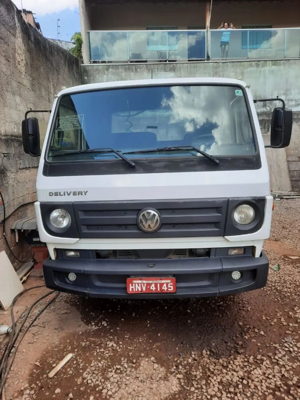 Caminhão prancha 8160