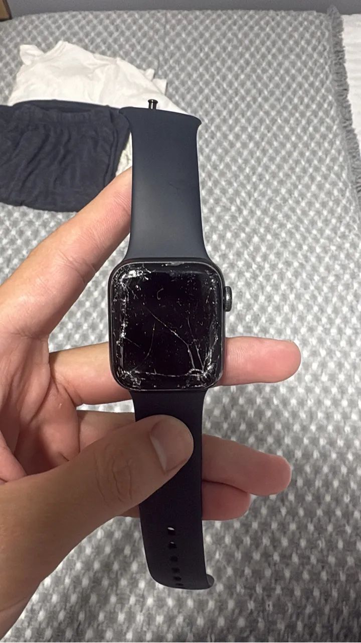Apple Watch SE 1 40mm - vidro quebrado  - Foto 4