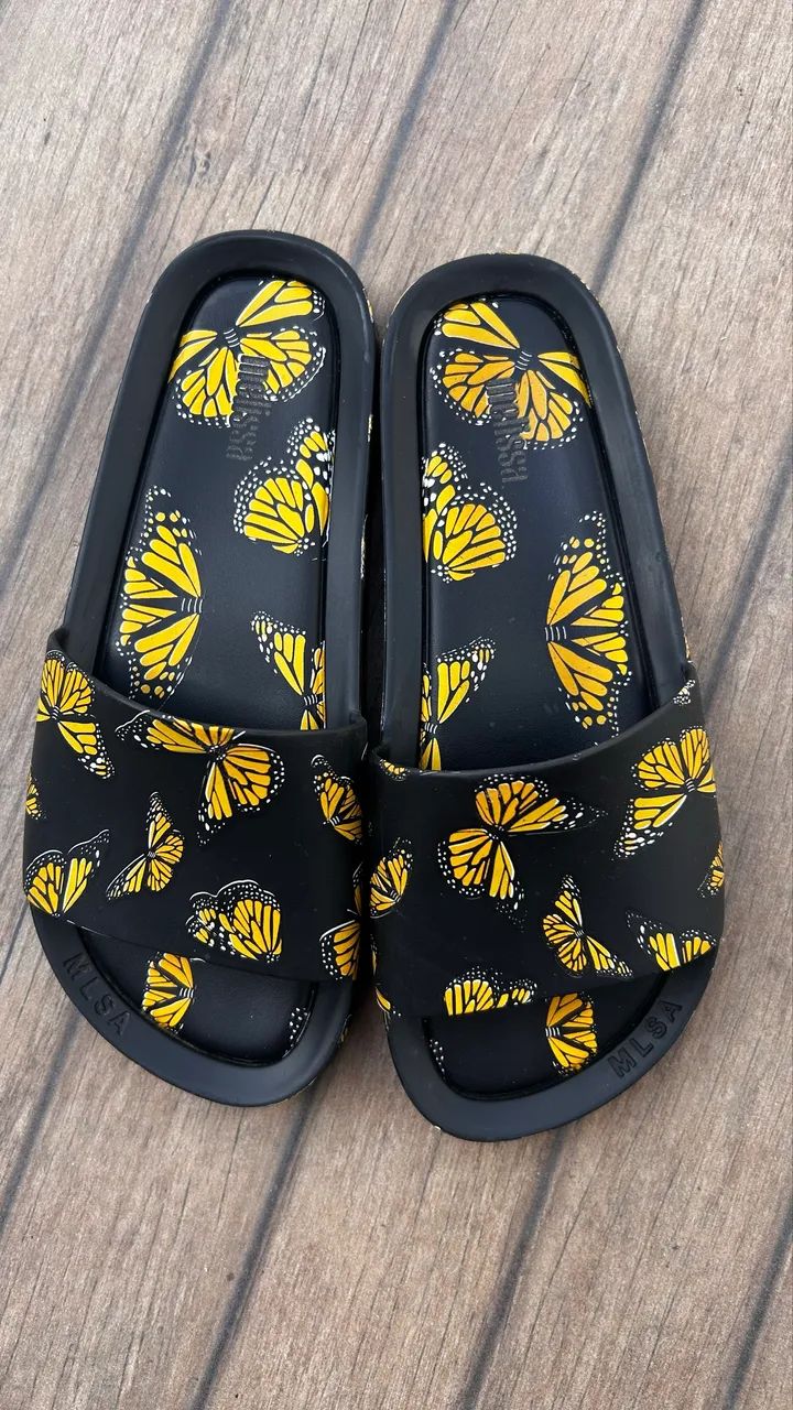 Melissa Beach Slide Borboletas