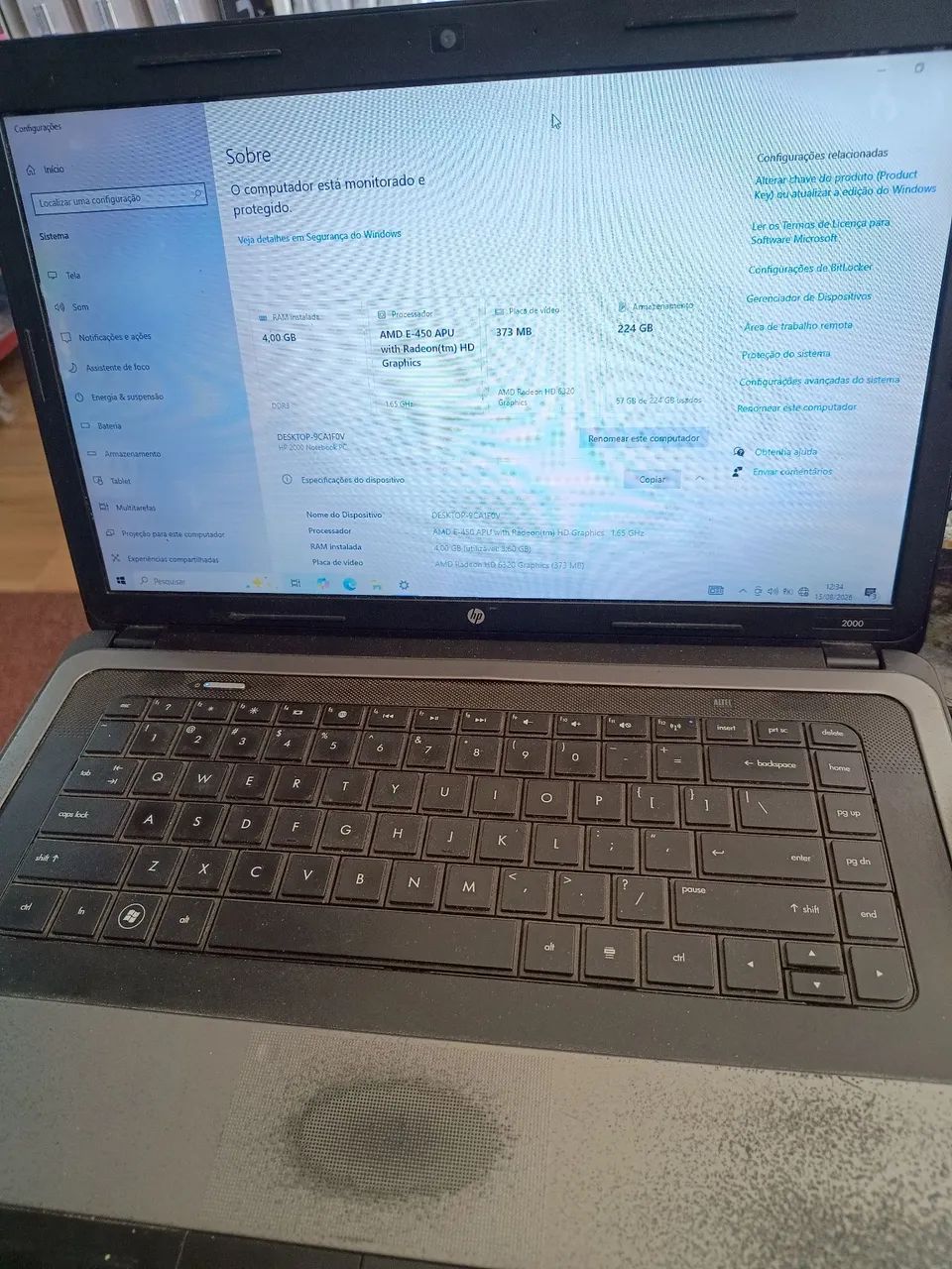 Notebook book HP