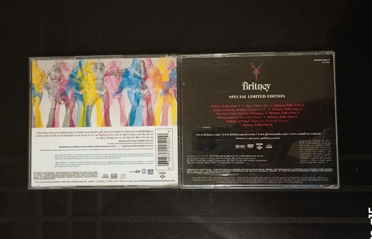 CD + DVD Britney Spears - Foto 2