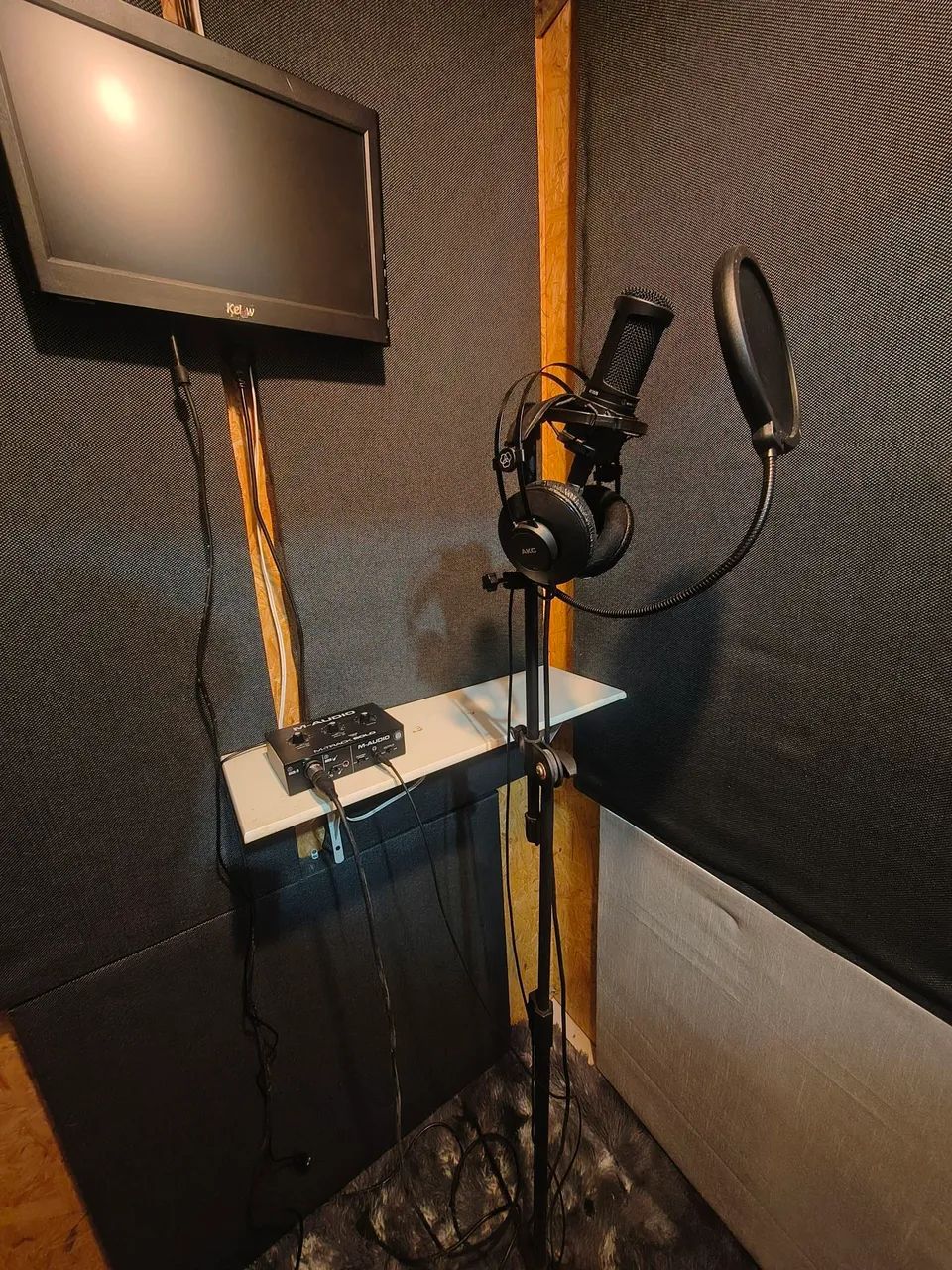 Cabine home Studio para gravação de áudio  - Foto 3