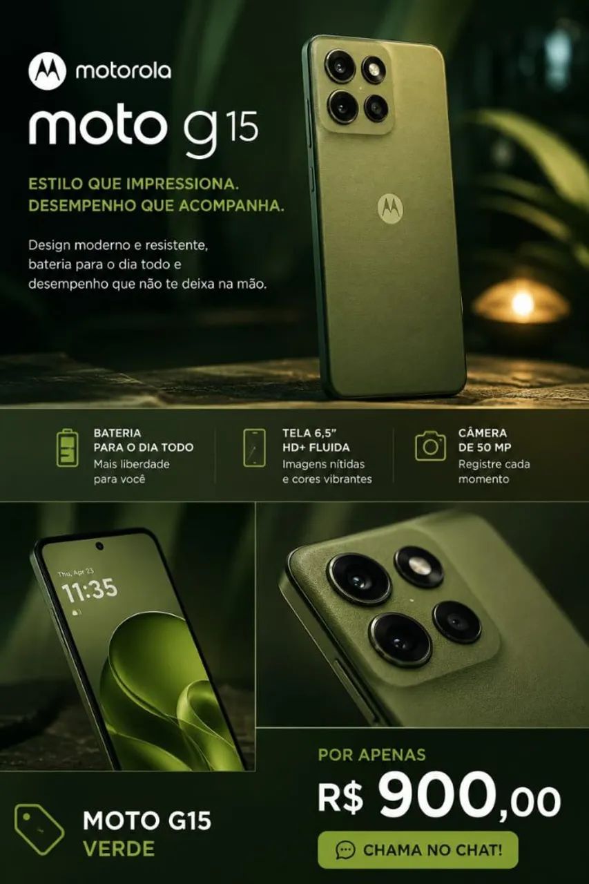 Vende-se Motorola G15 