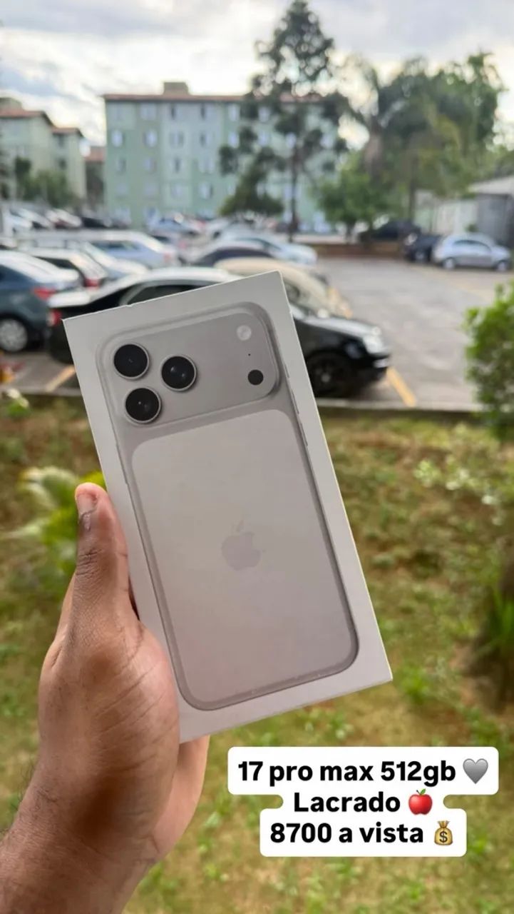 iPhone 17 pro Max 512 gb lacrado - Foto 2