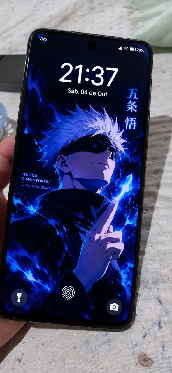 Celular infinix smart 8 pro, tela trocada.