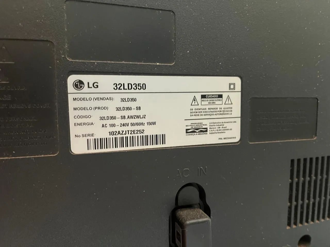(USADA)TV LG 32 Polegadas  - Foto 4