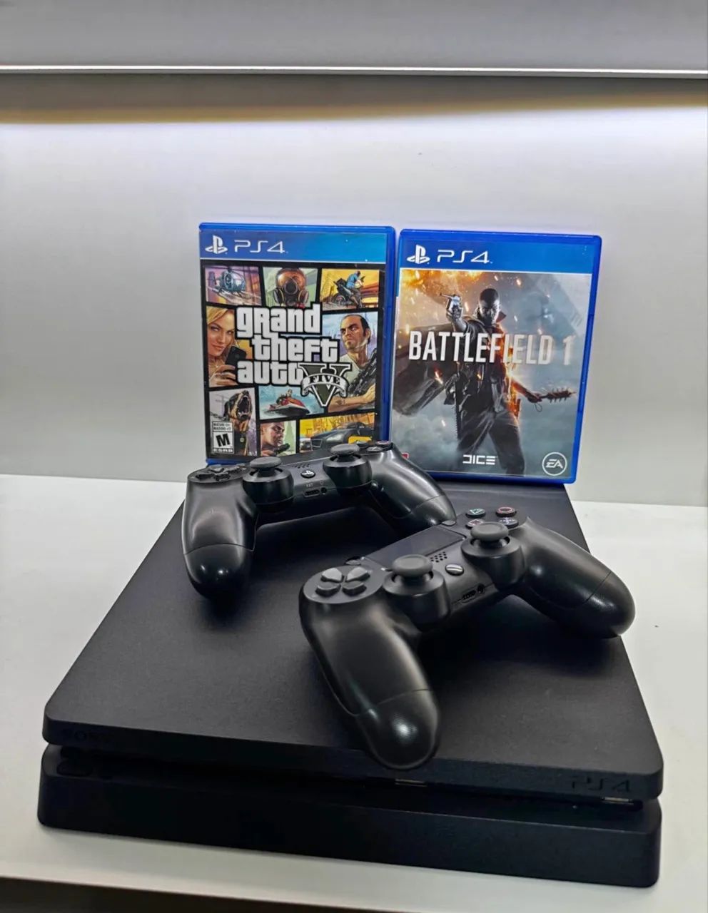 PS4 Slim vendo ou troco 