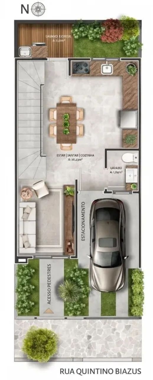 CAXIAS DO SUL - Casa Padrão - SANTA LÚCIA - Foto 5