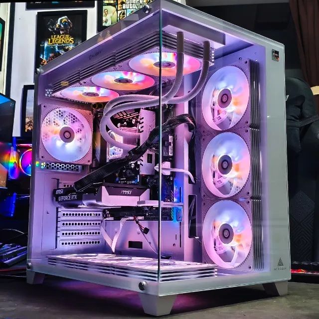 Ryzen 7 5800X + RTX 5060 8GB | PC Gamer de Alta Performance