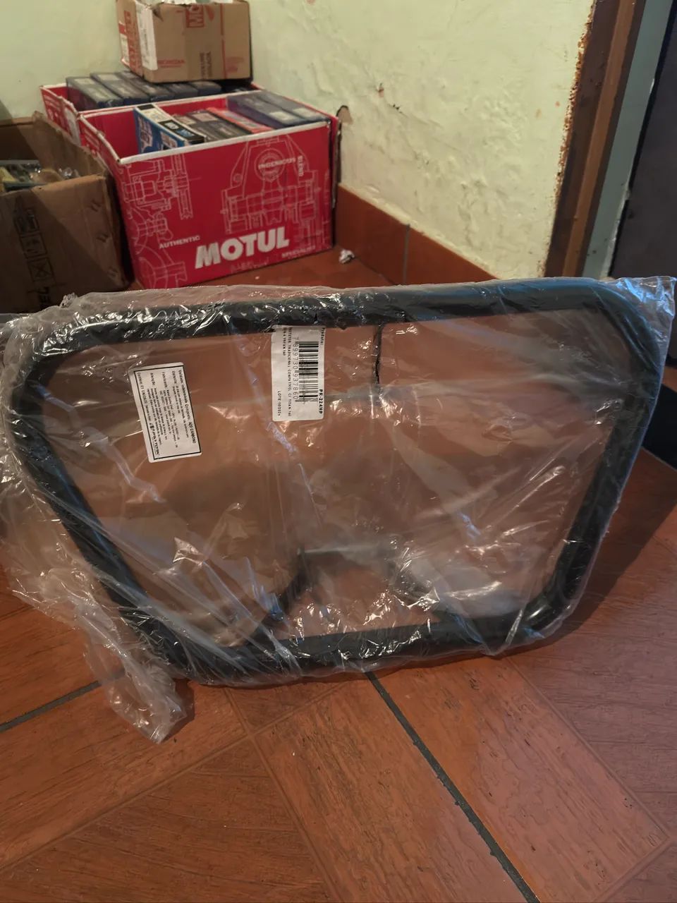 PROTETOR MATA-CACHORRO HONDA FAN/TITAN 160 PRETO PROTORK