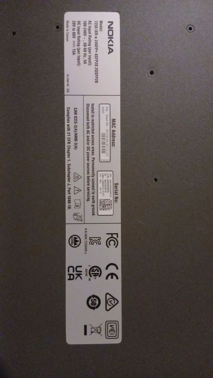Switch Nokia 7250 IXR-e - Foto 2