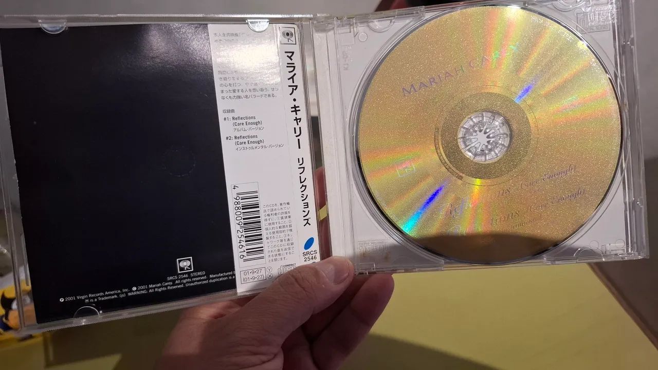Mariah Carey - Reflections Single Japonês - Foto 3